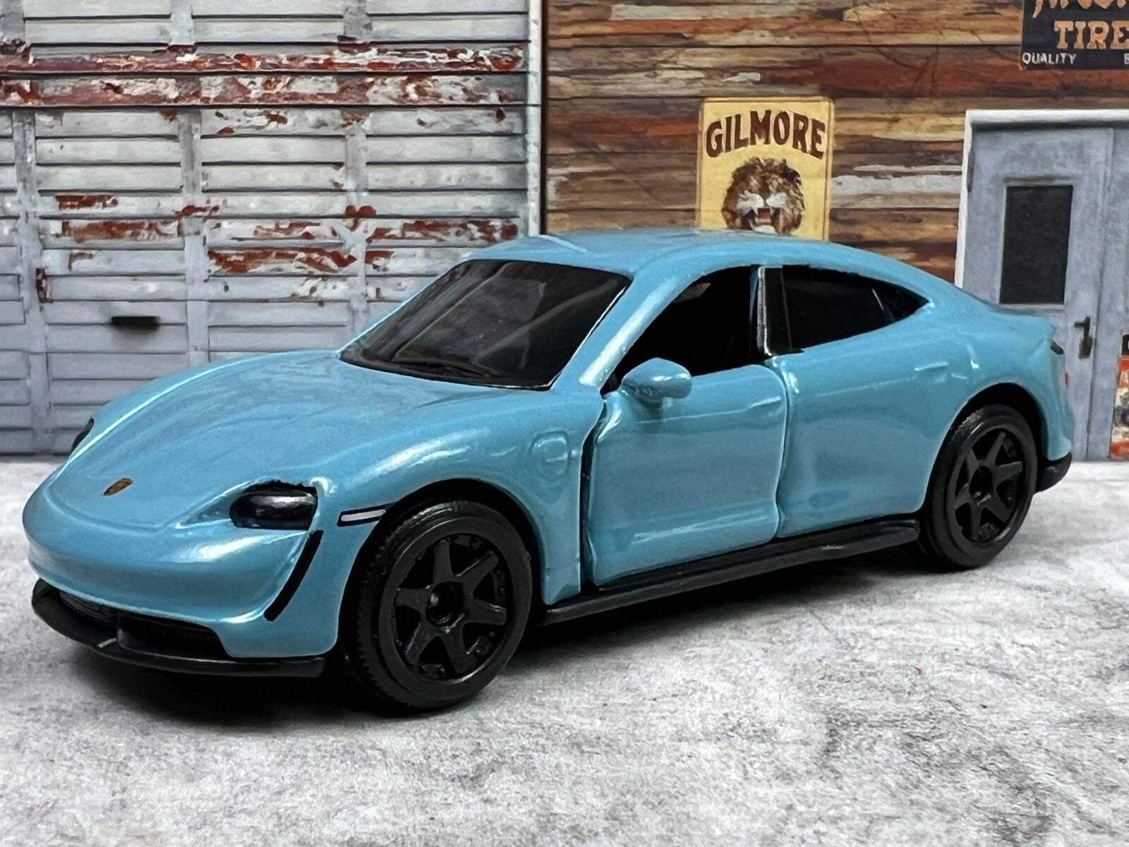 🇩🇪🇩🇪🇩🇪Majorette 2023 Loose PORSCHE Taycan Turbo S Blue C5🇩🇪🇩🇪🇩🇪