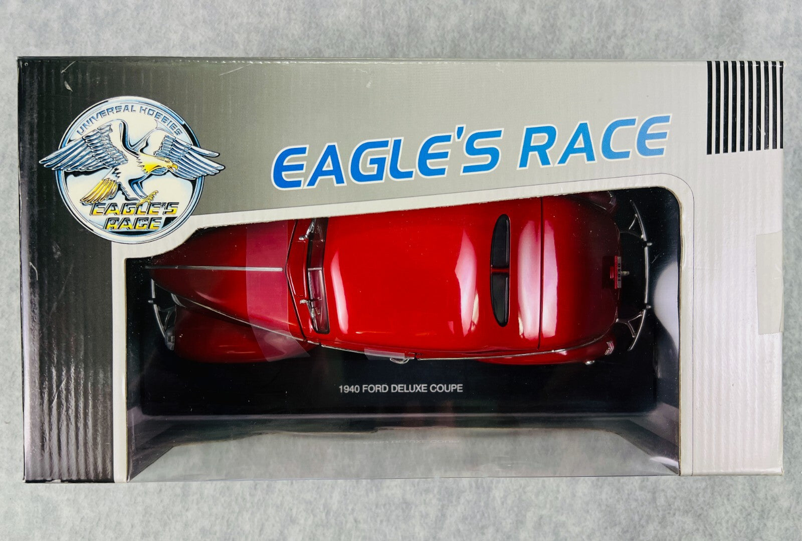 🇺🇸🇺🇸Eagles Race 1940 Ford Deluxe Coupe Red 1/18 Scale🇺🇸🇺🇸