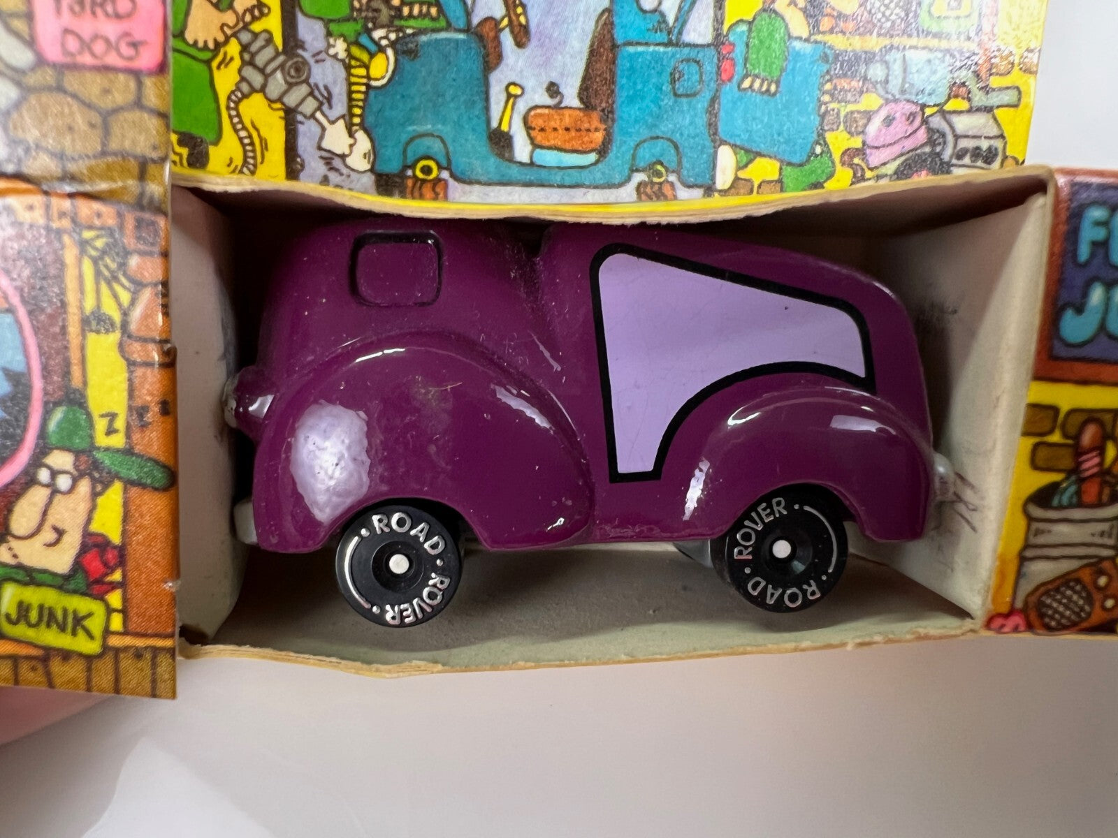🔥🔥🔥🔥Vtg 1980's Hallmark Cards Road Rovers Little Dumpy With Box HW07🔥🔥🔥🔥
