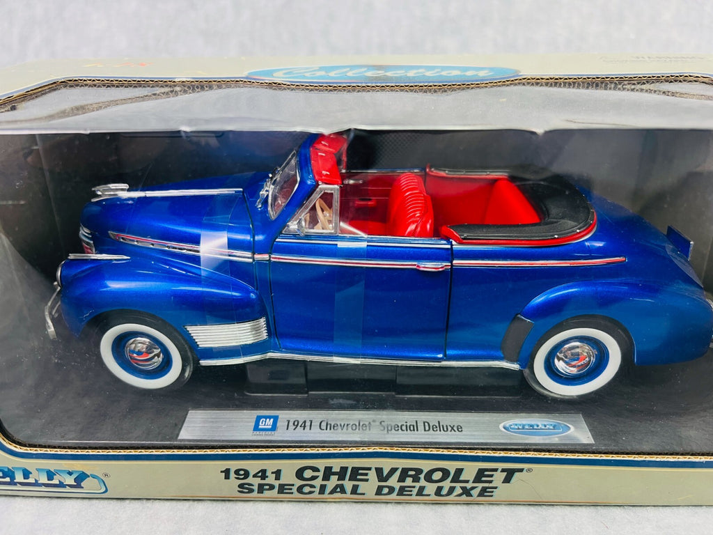 🇺🇸🇺🇸Welley 1941 Chevrolet Special Deluxe Convertible 1/18 Diecast 🇺🇸🇺🇸
