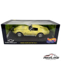 🏁Hot Wheels 1969 Corvette Stingray 427 ZL-1 Yellow 1:18 C1🏁
