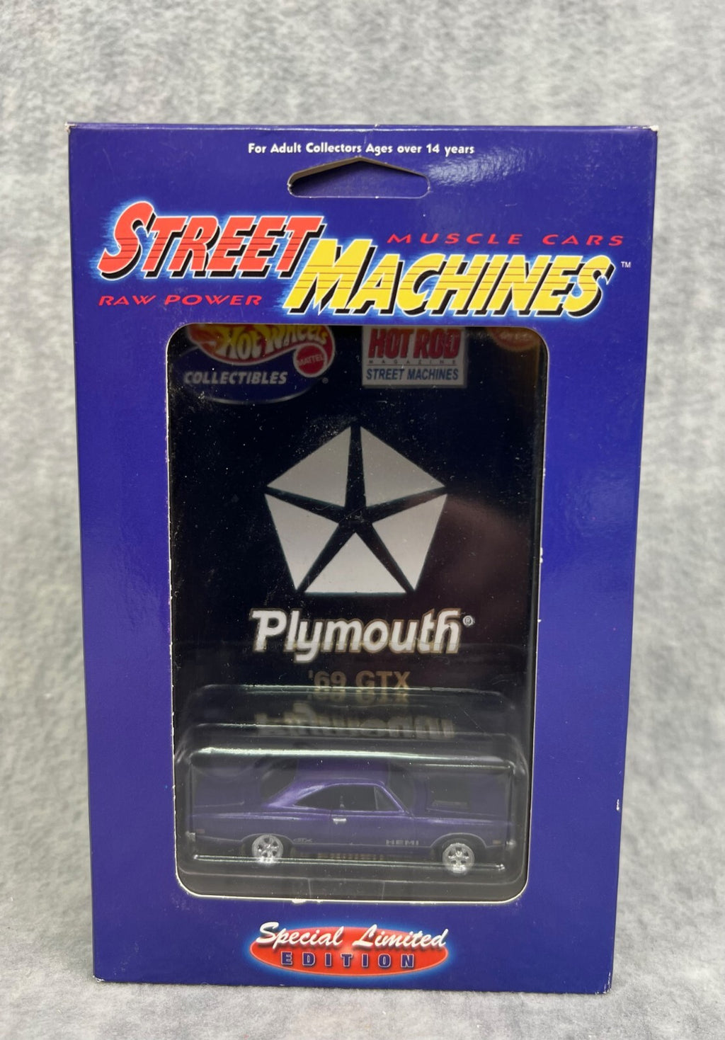 🔥🔥🔥Hot Wheels Street Machines '69 Plymouth GTX Special Limited Edition🔥🔥🔥