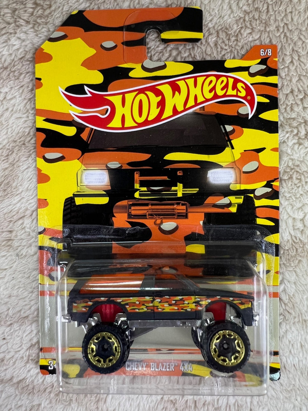 🔥🔥🔥🔥Chevy Blazer 4X4 #6/8 Camouflage Series  Wal-Mart Exclusive HW05🔥🔥🔥🔥