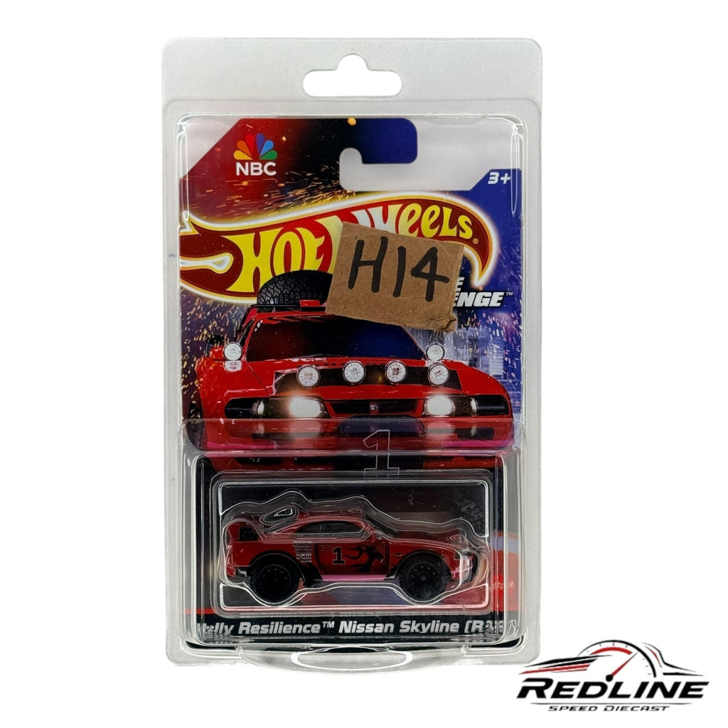 🎌Hot Wheels NBC Ultimate Challenge Rally Resilience Nissan Skyline R33 H14🎌