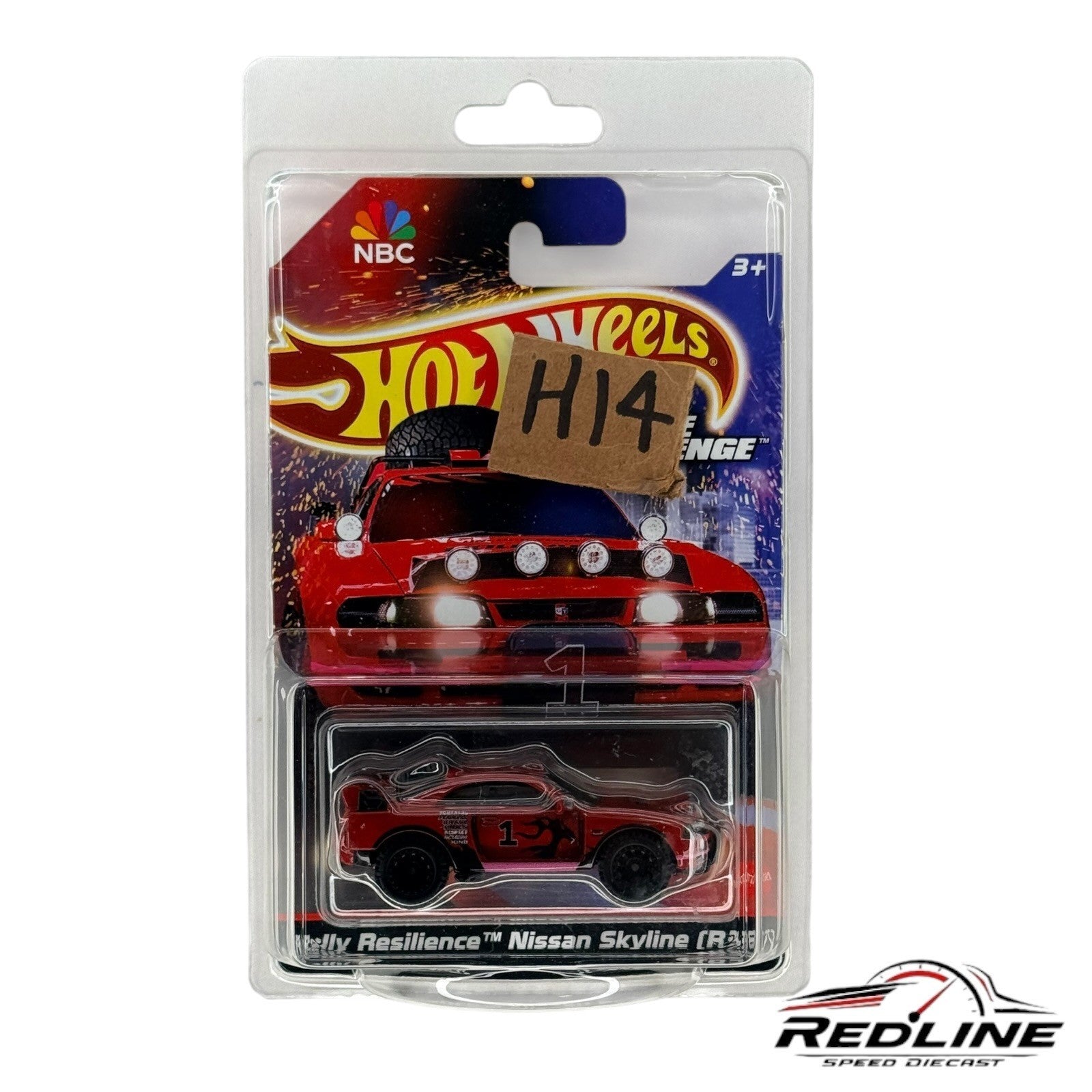 🎌Hot Wheels NBC Ultimate Challenge Rally Resilience Nissan Skyline R33 H14🎌