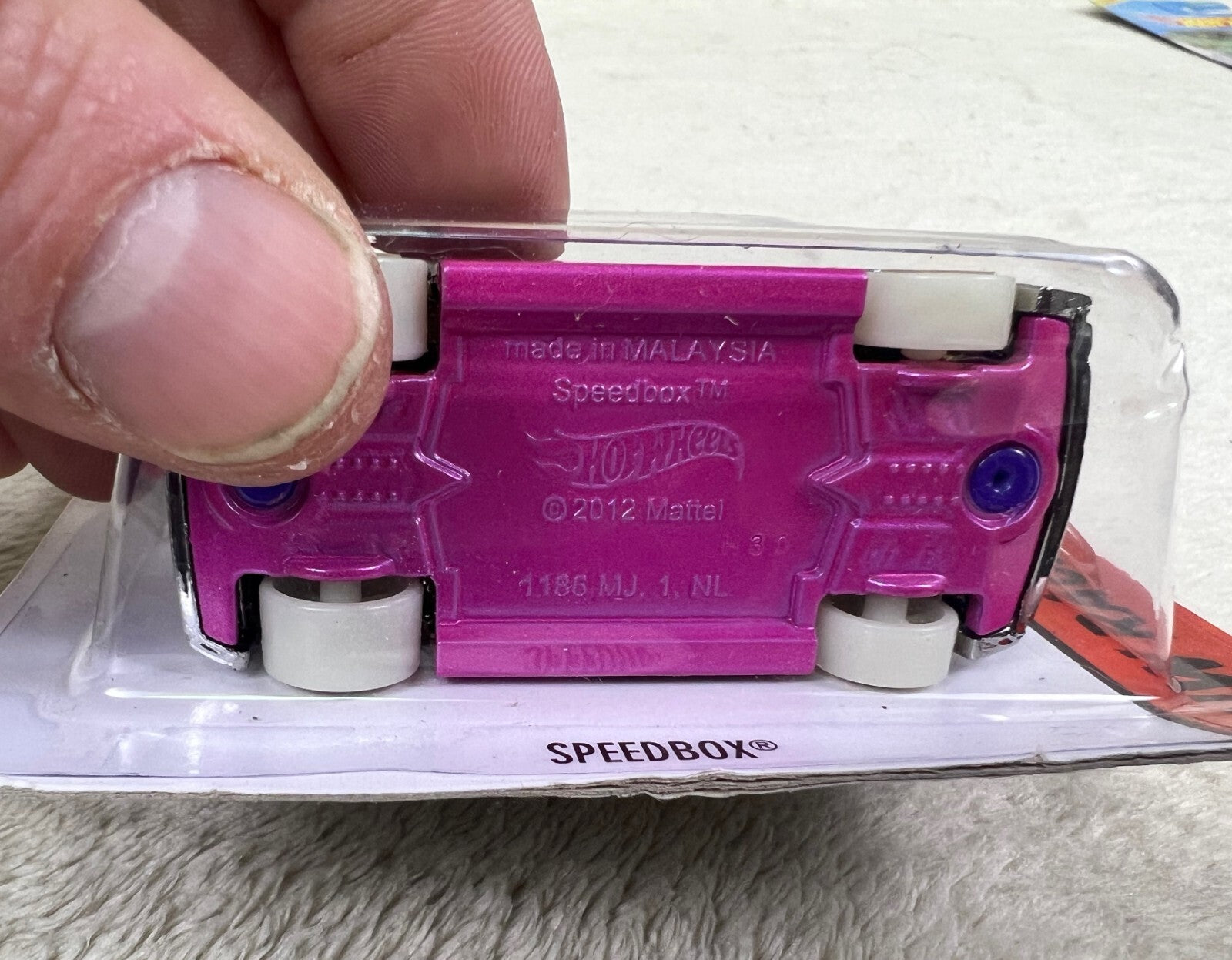 🔥🔥🔥🔥 Hot Wheels #174 HW Race-Night Storm SPEEDBOX Purple HW12🔥🔥🔥🔥