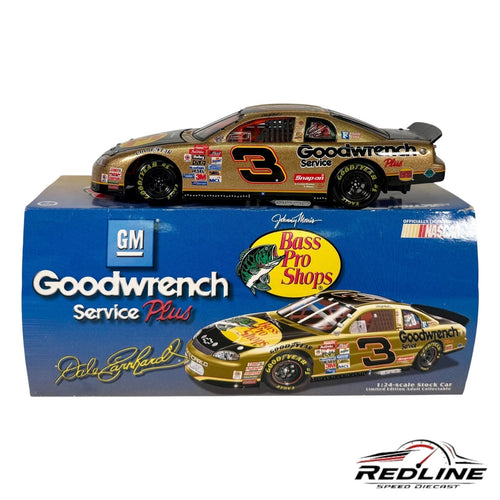 🏁Action Platinum Series 1998 Dale Earnhardt Monte Carlo Bass Pro 1:24 D1🏁