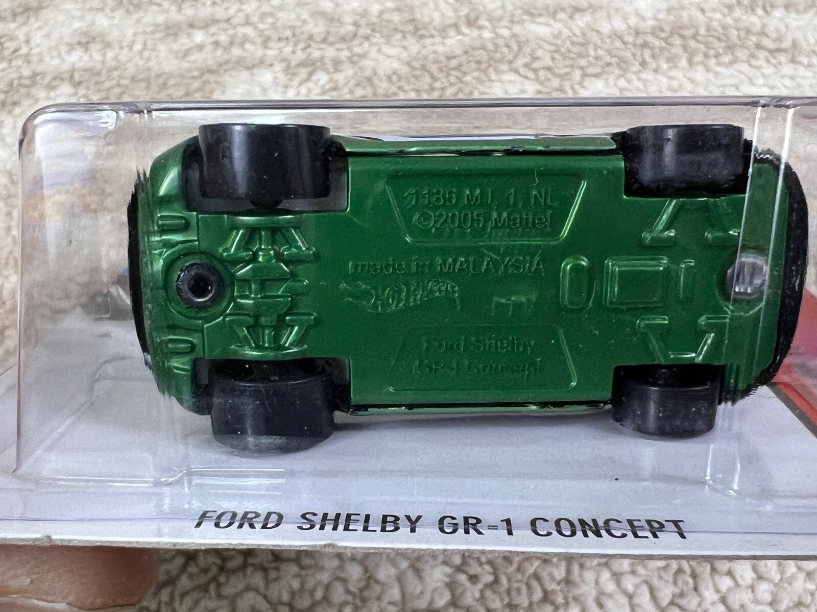 🇺🇸🇺🇸Hot Wheels 2005 FORD SHELBY GR-1 CONCEP TBlack HW RACE 178/250 HW06🇺🇸
