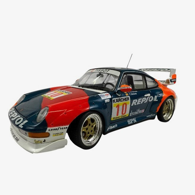 🇩🇪UT Models 1996 Porsche 911 993 GT2 Repsol NO BOX 1:18 L2🇩🇪
