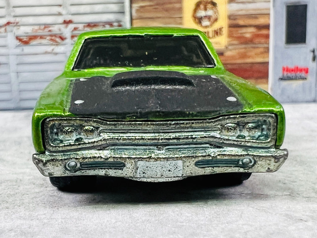 🇺🇸HOT WHEELS GARAGE  '69 DODGE CORONET SUPER BEE REAL RIDERS C23🇺🇸