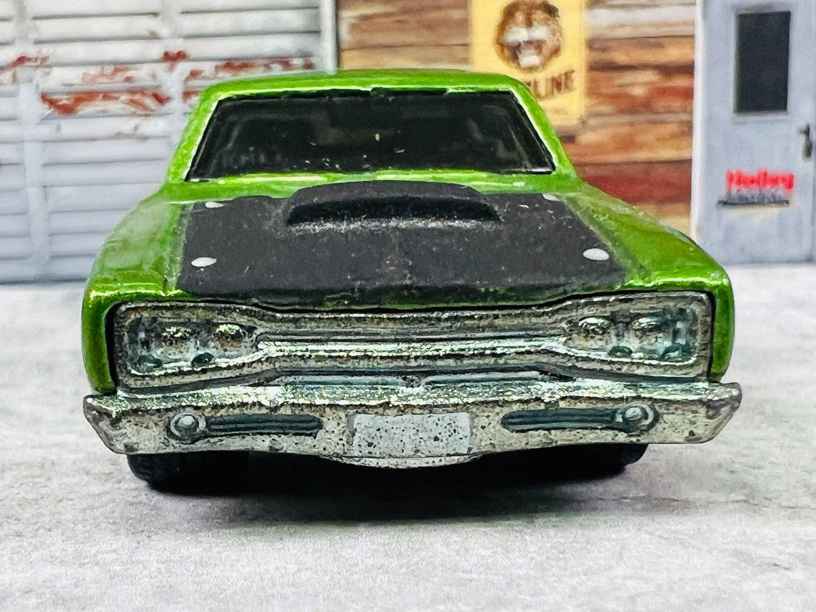 🇺🇸HOT WHEELS GARAGE  '69 DODGE CORONET SUPER BEE REAL RIDERS C23🇺🇸
