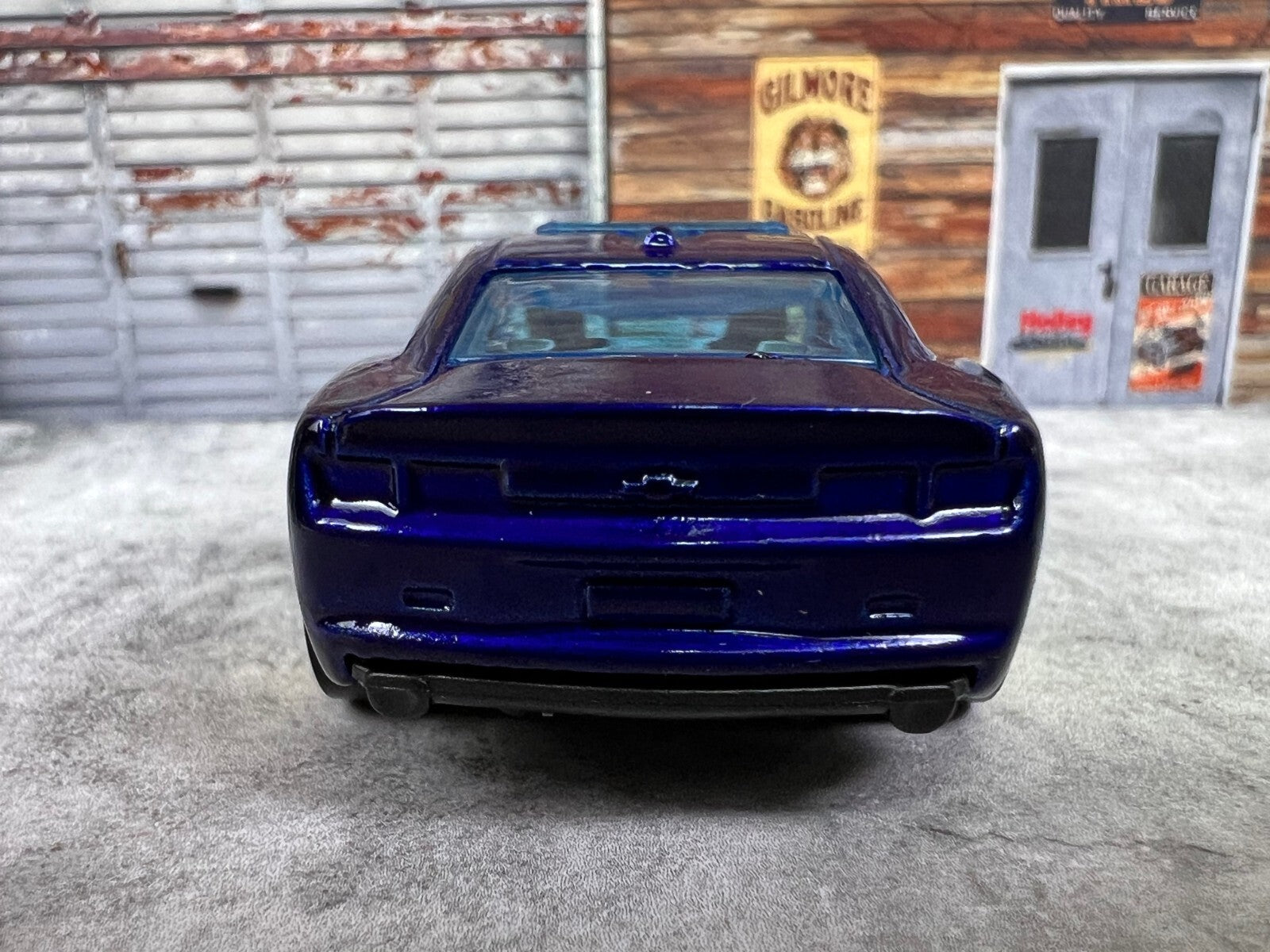 🇺🇸🇺🇸Hot Wheels Car Meet Security '10 Camaro SS Dark Blue Die Cast🇺🇸🇺🇸