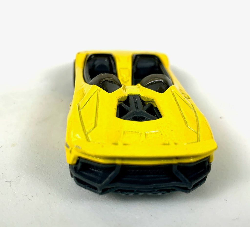 🔥🔥🔥🔥2013 Hot Wheels Lamborghini Aventador J  Yellow LOOSE🔥🔥🔥🔥