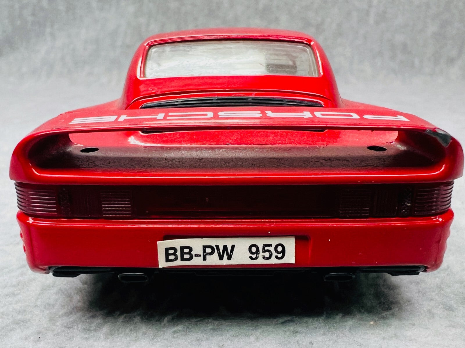 🇩🇪🇩🇪🇩🇪Bburago Porsche 959 Red 1:24 Scale Die Cast No Box🇩🇪🇩🇪🇩🇪