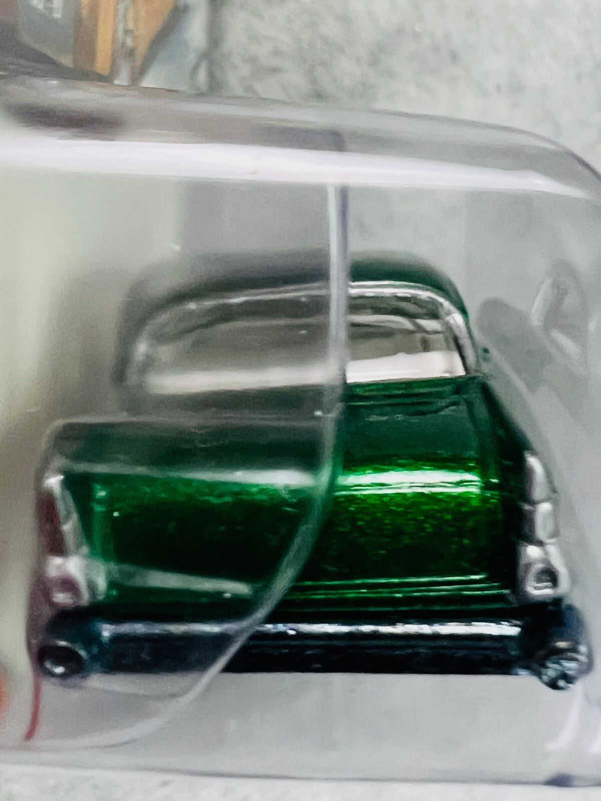 🔥🔥🔥Hot Wheels 2006 Holiday Rods Blue 57 Chevy Bel Air GREEN H33🔥🔥🔥