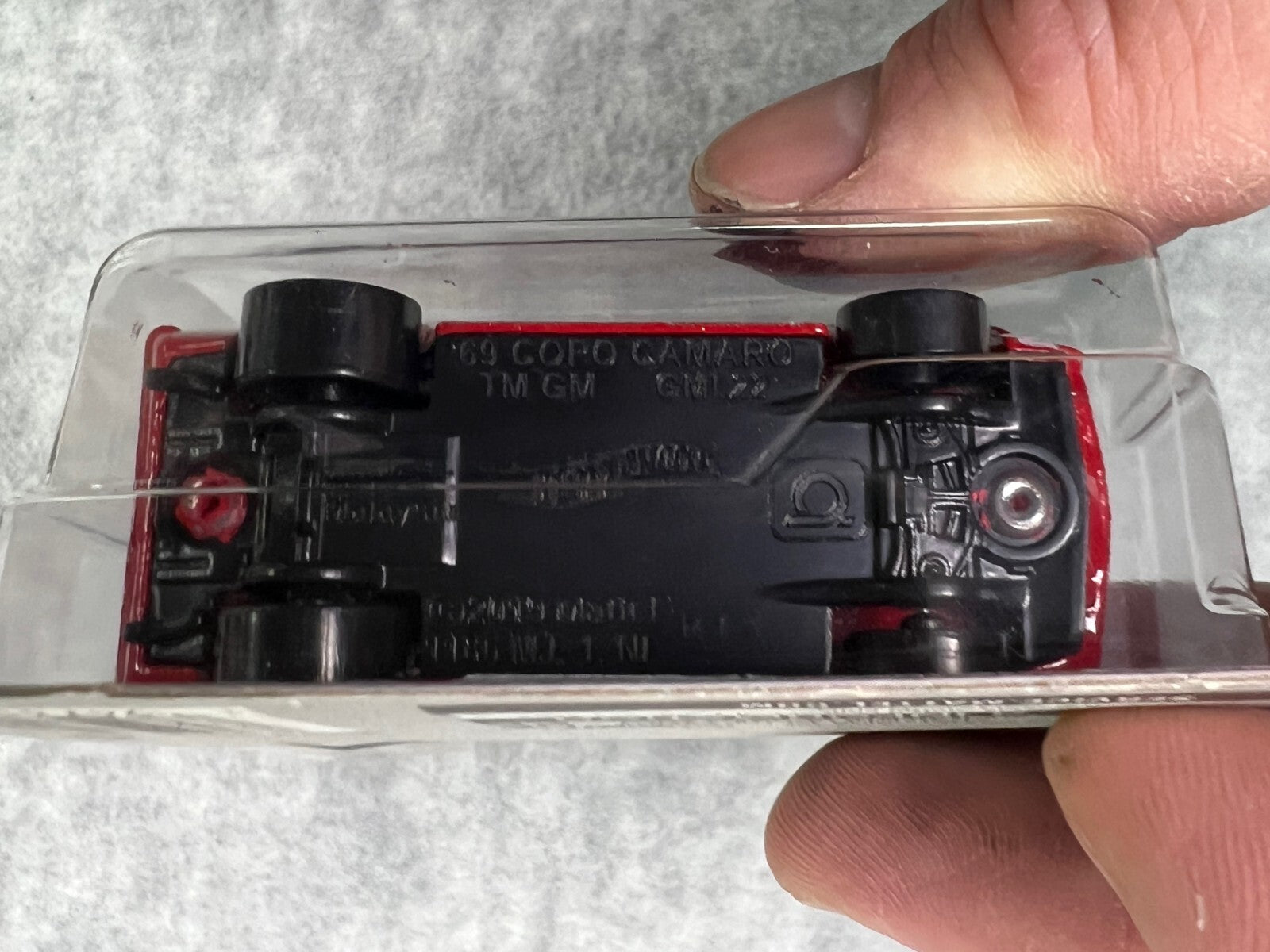 🔥🔥🔥 Hot Wheels #193 Muscle Mania '69 COPO Camaro Red H24🔥🔥🔥