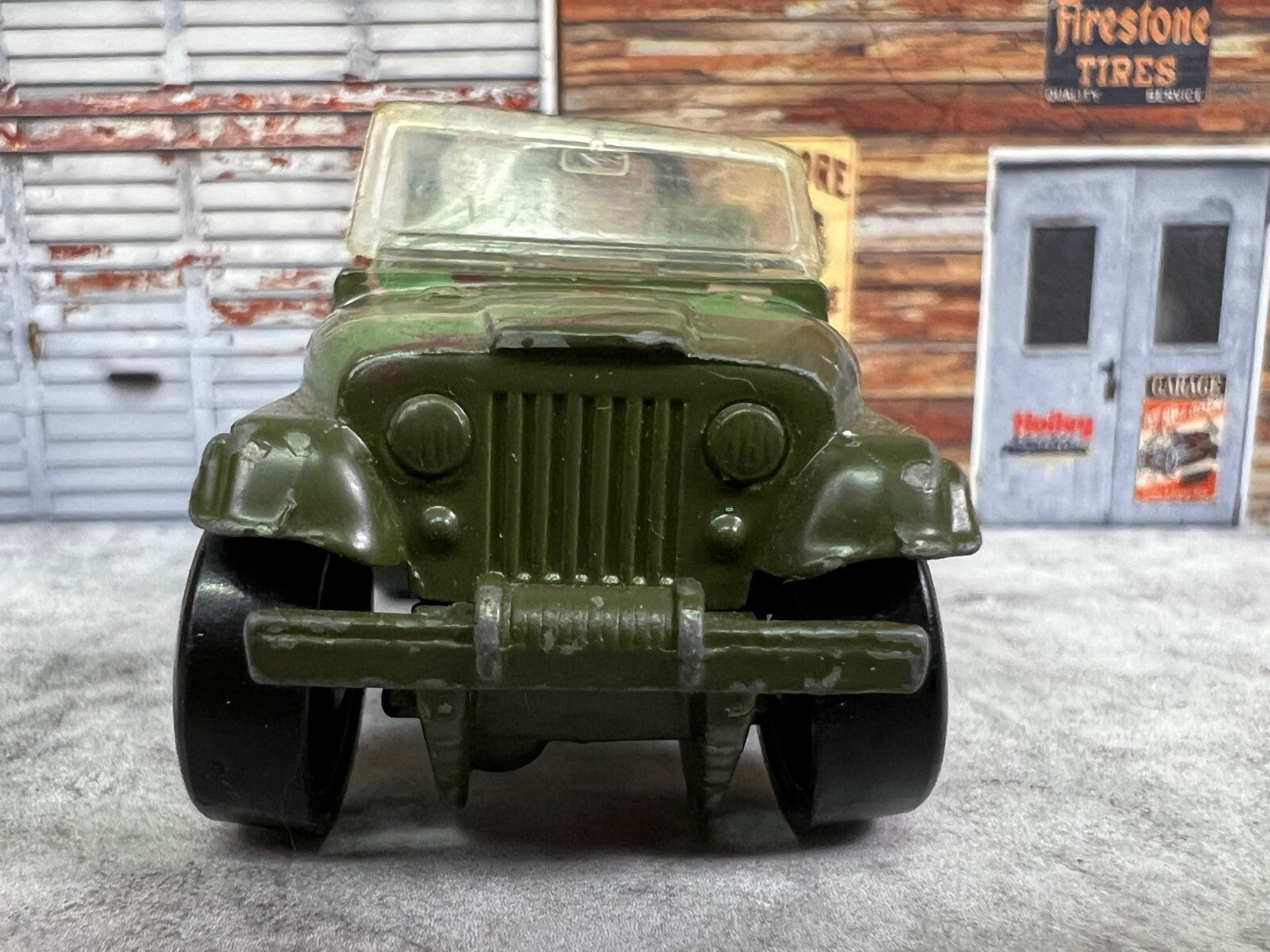 🪖🪖🪖Vintage 1980s  Hot Wheels Mattel 1981 Jeep Camo Military C3🪖🪖🪖