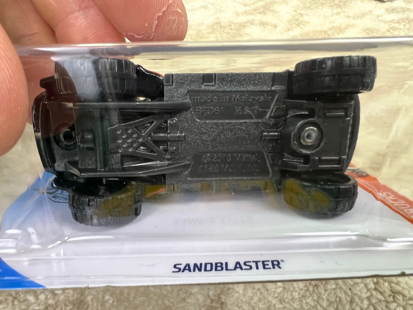 🔥🔥🔥🔥Hot Wheels HW Hot Trucks Sandblaster Borla Black HW18🔥🔥🔥🔥