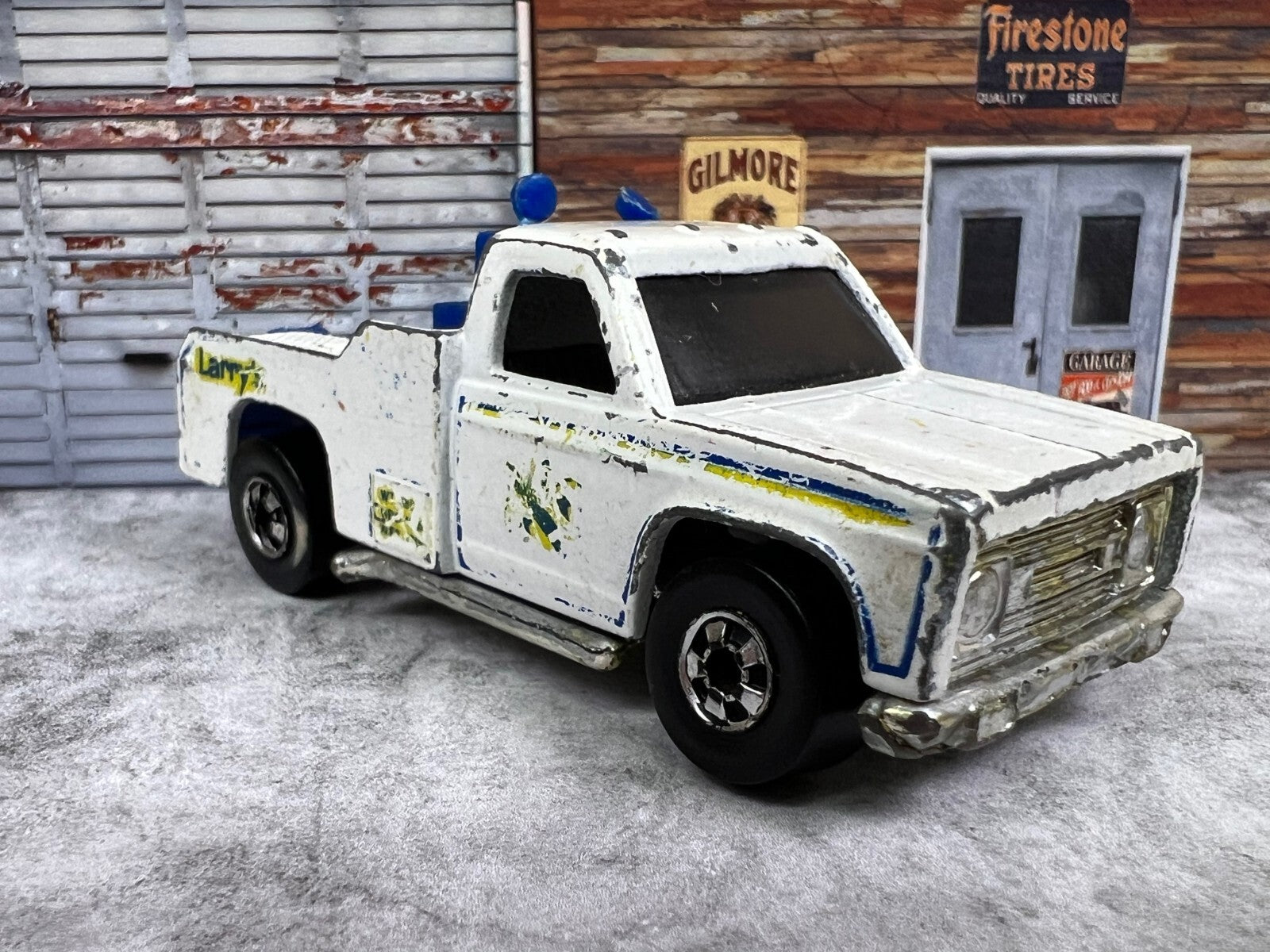 🔥🔥1974 Hot Wheels Redline Ramblin' Wrecker Larry’s 24 Hr Towing Tow Truck C1🔥