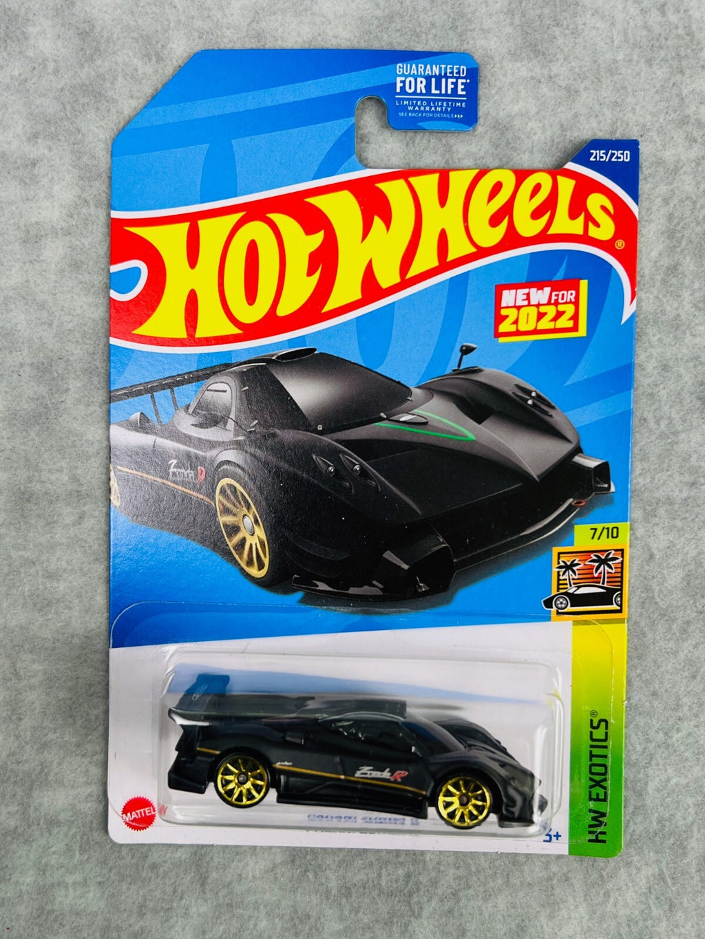 🇮🇹🇮🇹🇮🇹Hot Wheels Pagani Zonda R Black HW Exotics H24🇮🇹🇮🇹🇮🇹