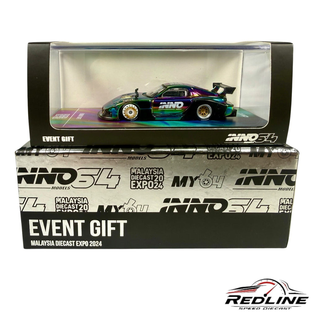 🎌INNO64 2024 Malaysia Diecast Expo Event Gift Mazda RX-7 48 MADE🎌