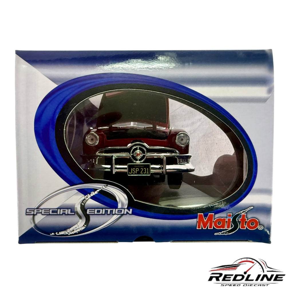 🇺🇸🇺🇸Maisto Special Edition Diecast Collection 1950 Ford Red 1:18🇺🇸🇺🇸