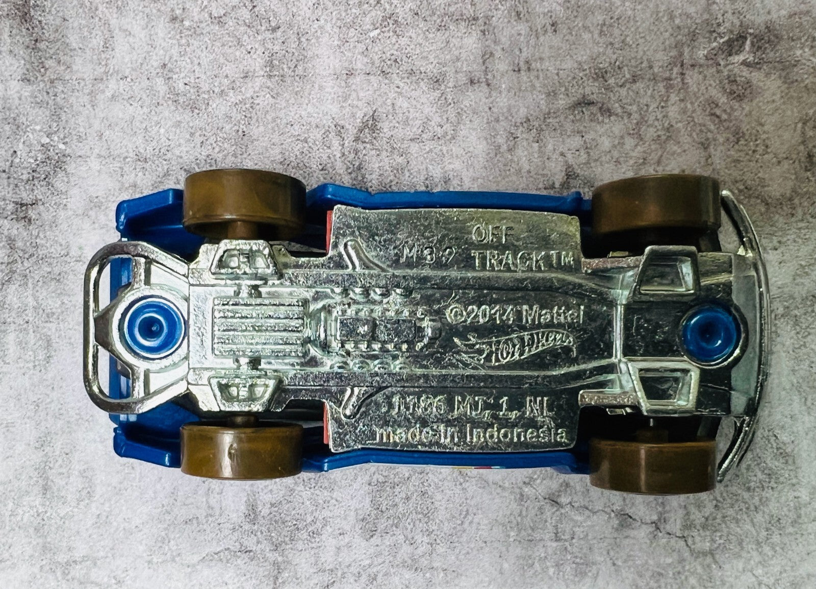 🔥🔥🔥Hot Wheels Vehicle Off Track Blue off Road Biehlman C17🔥🔥🔥
