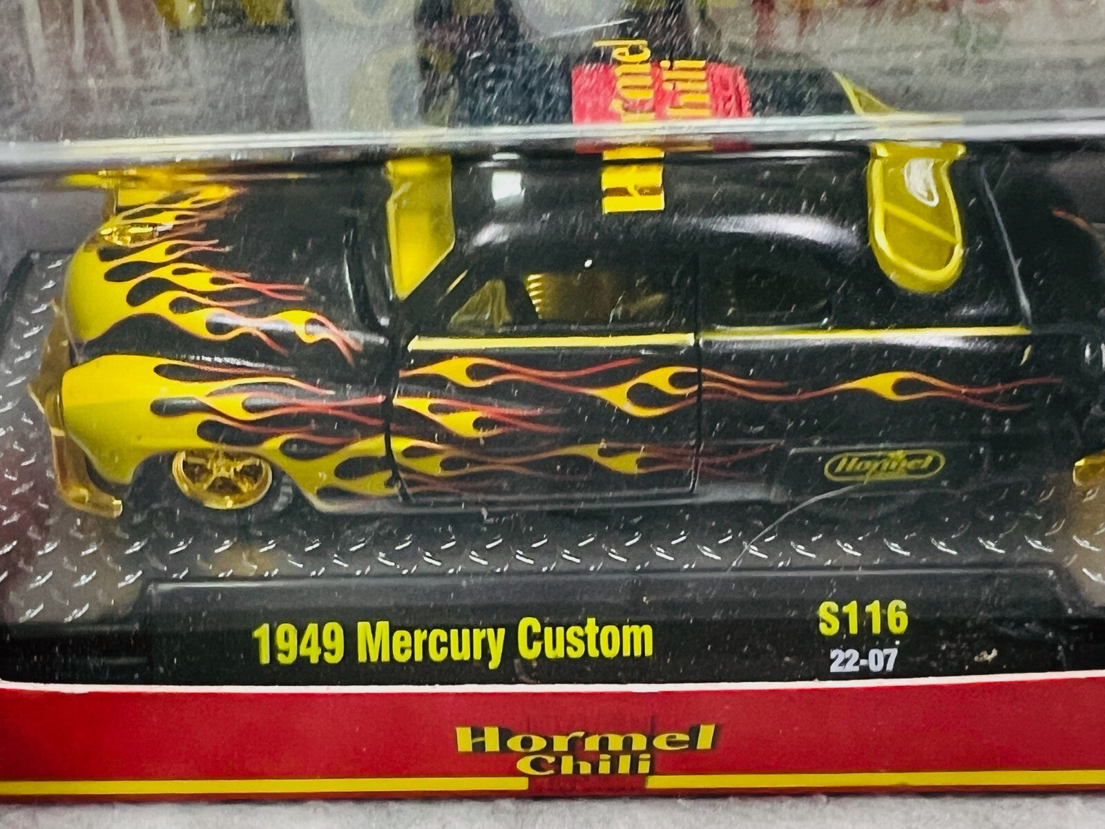 🔥🔥M2 Machines Hormel Chili 1949 MERCURY CUSTOM S116 CHASE H26🔥🔥