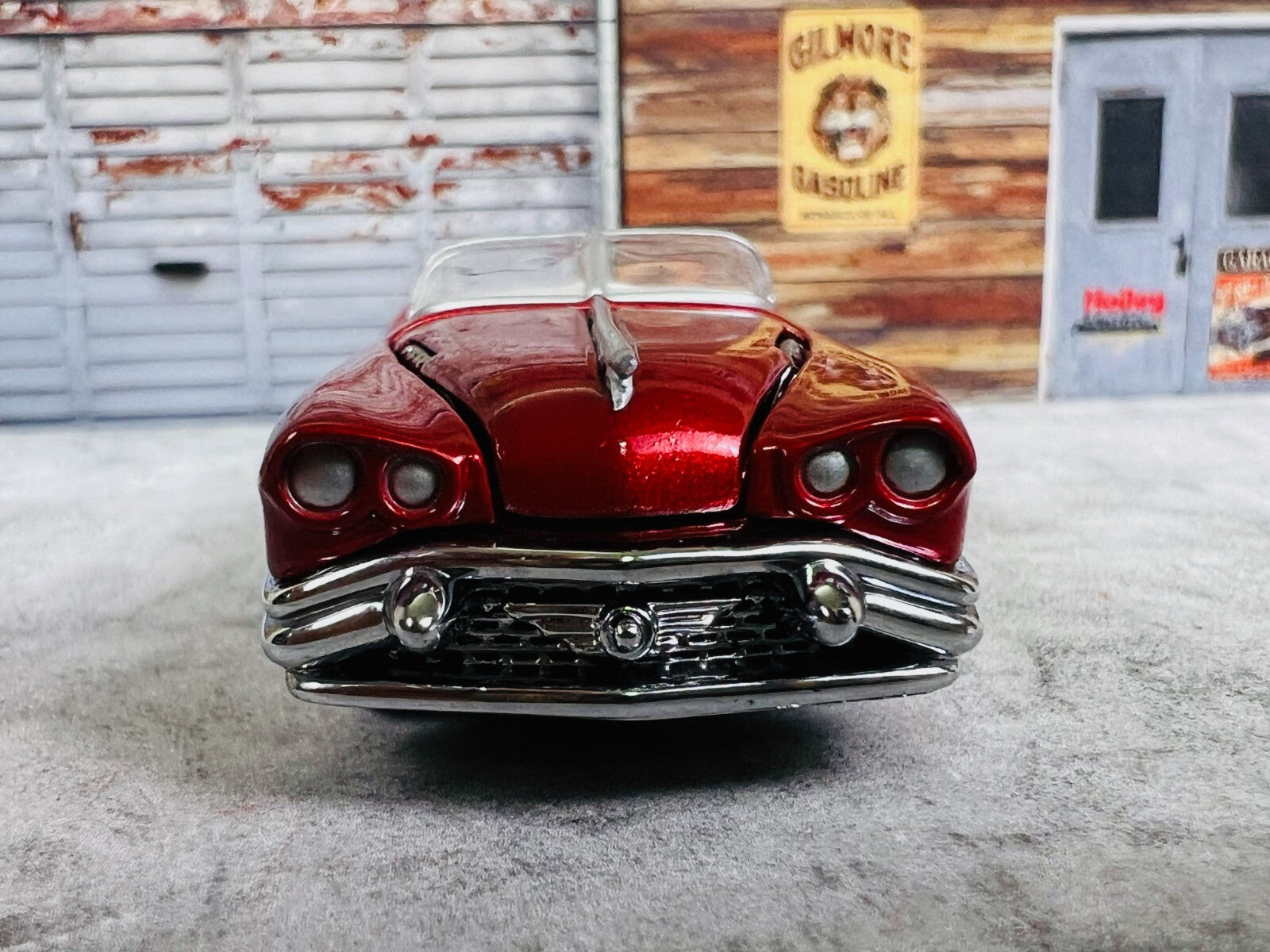 🇺🇸🇺🇸Hot Wheels Custom 1957 Cadillac V12 Bizarro Oil Case Series C4🇺🇸🇺🇸
