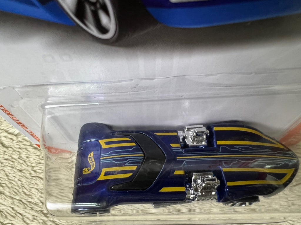 🔥Hot Wheels ID TWIN MILL CHASE 1:64 Scale Spectraflame Blue Die-cast Car HW15🔥