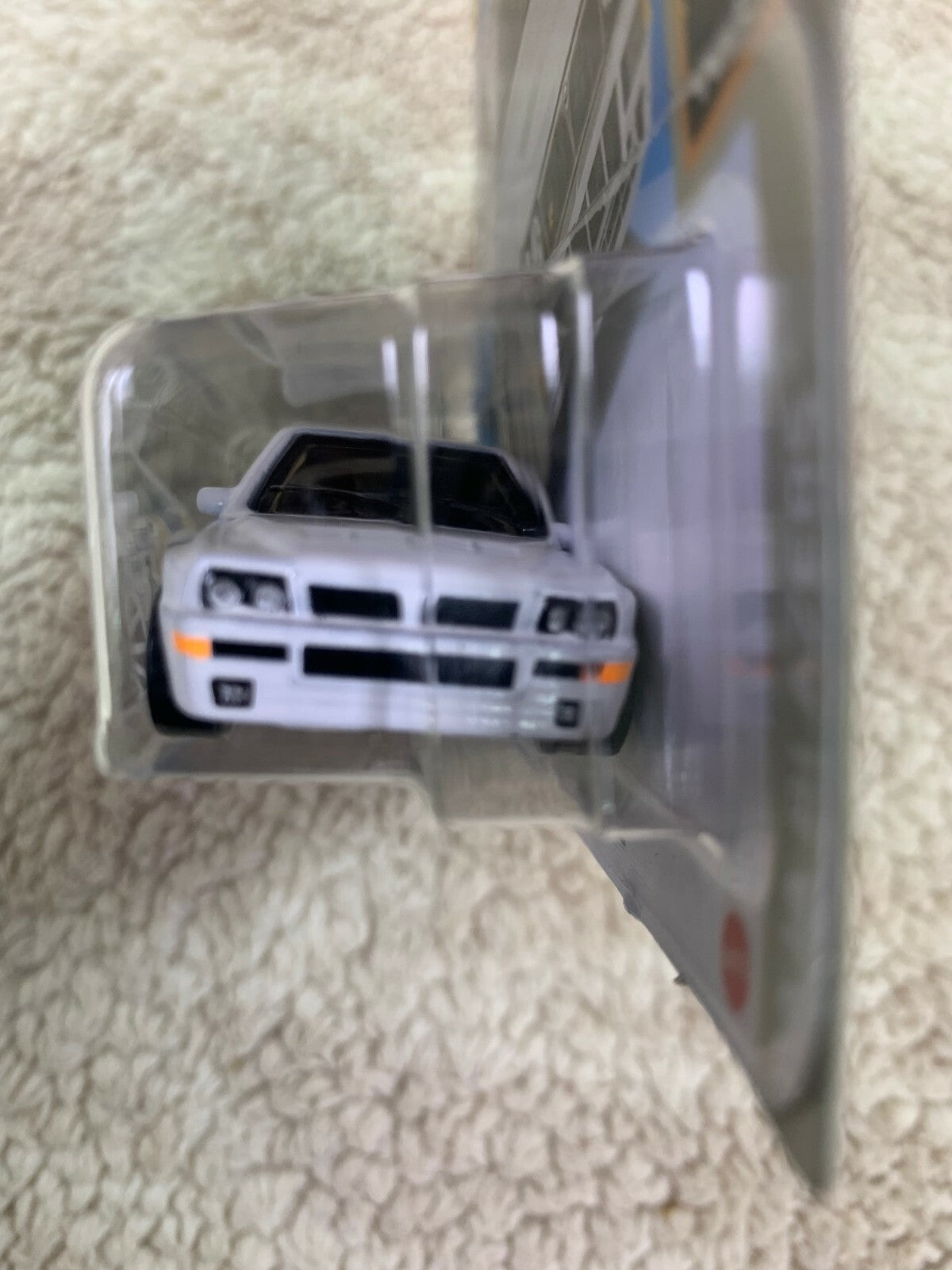 2018 Hot Wheels Lancia Delta Integrale SHORT CARD (White) BAJA BLAZERS 6/10 HW05
