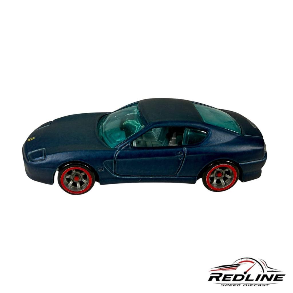 🇮🇹🇮🇹Hot Wheels Ferrari Racer #3, Ferrari 456M Blue LOOSE C5🇮🇹🇮🇹