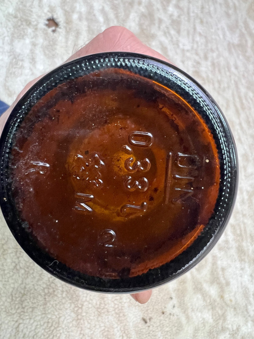 🍺🇧🇪 Vintage HACKER-PSCHORR Munich Dark Beer Bottle  Empty GERMANY 🇧🇪 🍺