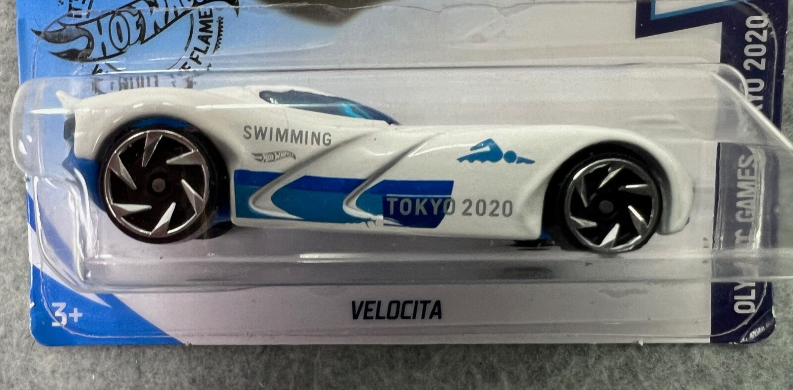 Hot Wheels #167 Olympic Games Tokyo 2020 Velocita White H24