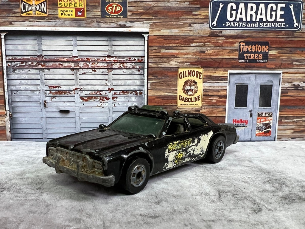 🔥🔥🔥Vintage 1982 Hot Wheels Chevrolet Police Patrol Car Sheriff 701 C3🔥🔥🔥