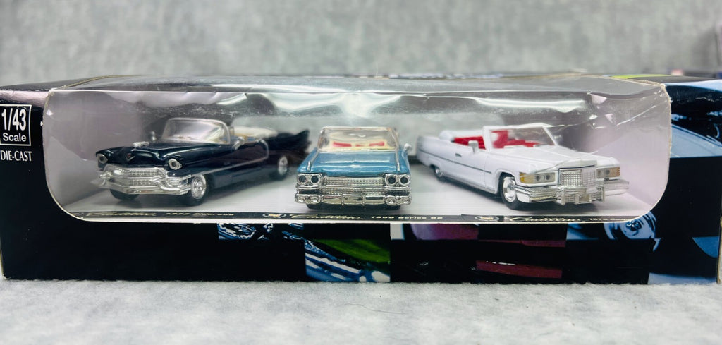 New Ray City Cruiser Collection 1955 Cadillac Eldorado 1976 Cadillac 1959 Series