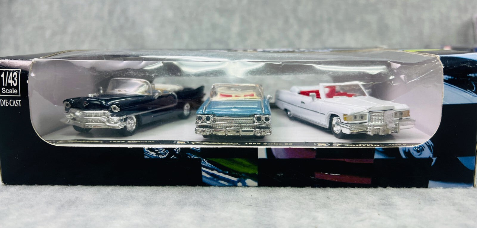 New Ray City Cruiser Collection 1955 Cadillac Eldorado 1976 Cadillac 1959 Series