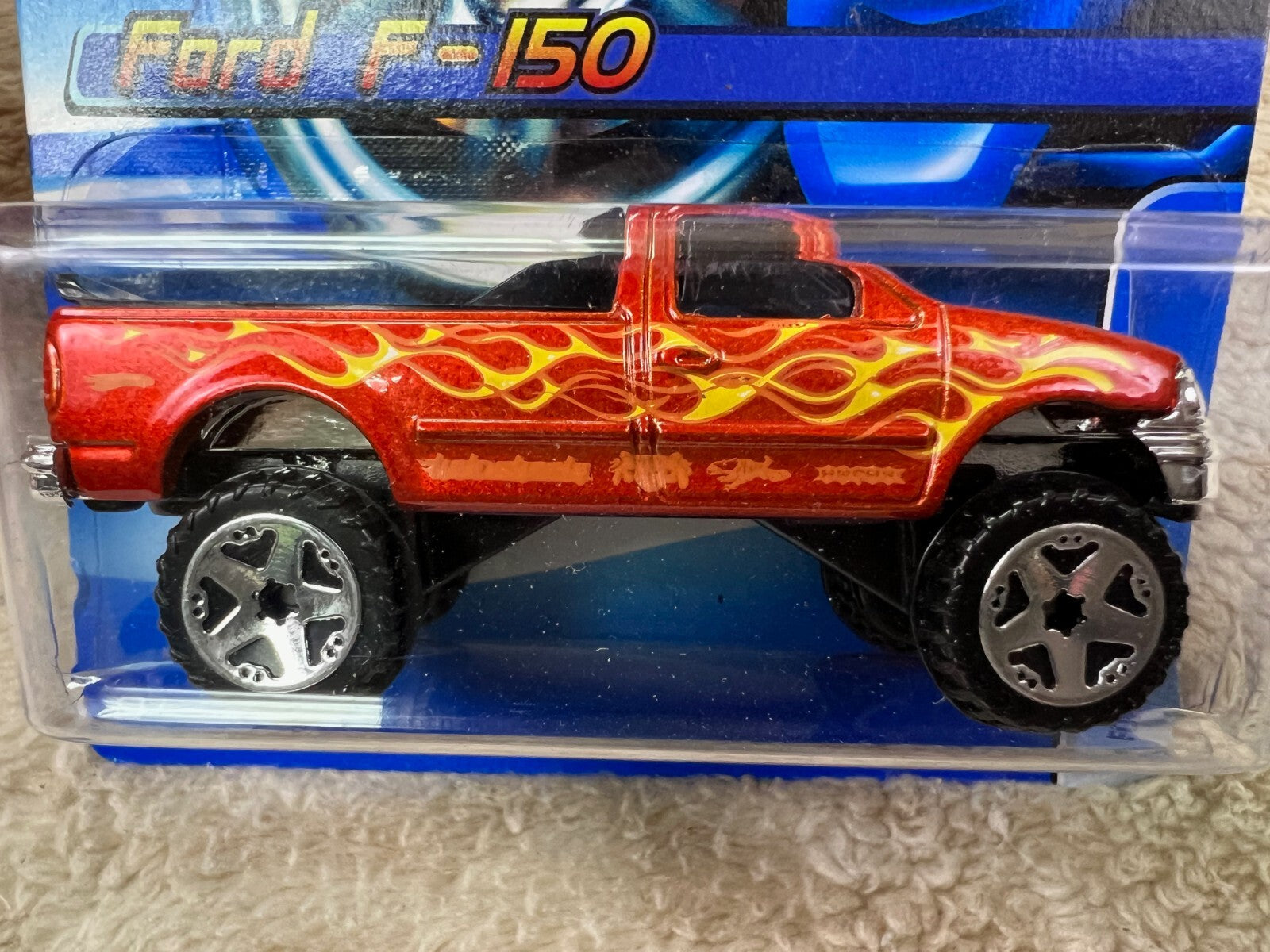 🇺🇸🇺🇸🇺🇸 Hot Wheels Ford F-150 #200 Blue Card HW19🇺🇸🇺🇸🇺🇸