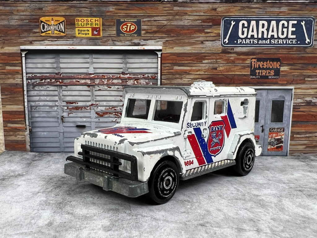 🇫🇷🇫🇷Majorette Bank Security No. 204 White Made In France 1:57 C7🇫🇷🇫🇷