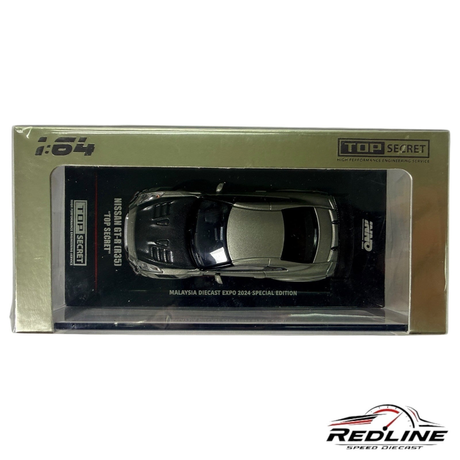 🎌Inno64 Nissan GT-R R35 Top Secret MDX EXPO 2024 Tokyo Auto Salon 1:64 H36🎌