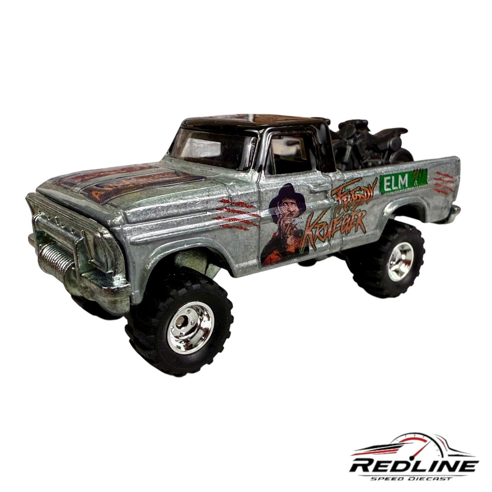 🇺🇸🇺🇸Hot Wheels Texas Drive 'em CUSTOM Freddy Krueger LOOSE 🇺🇸🇺🇸