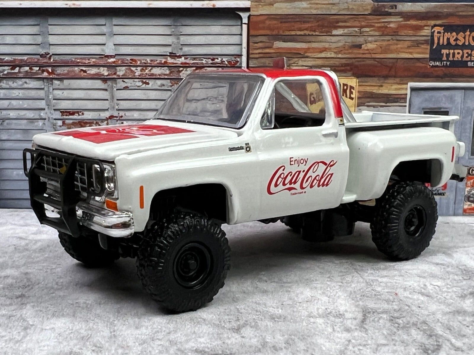 🔥🔥🔥M2 Machines 1975 Gmc Sierra Grande 15 Coca-Cola WHEEL SWAP Custom C5🔥🔥🔥