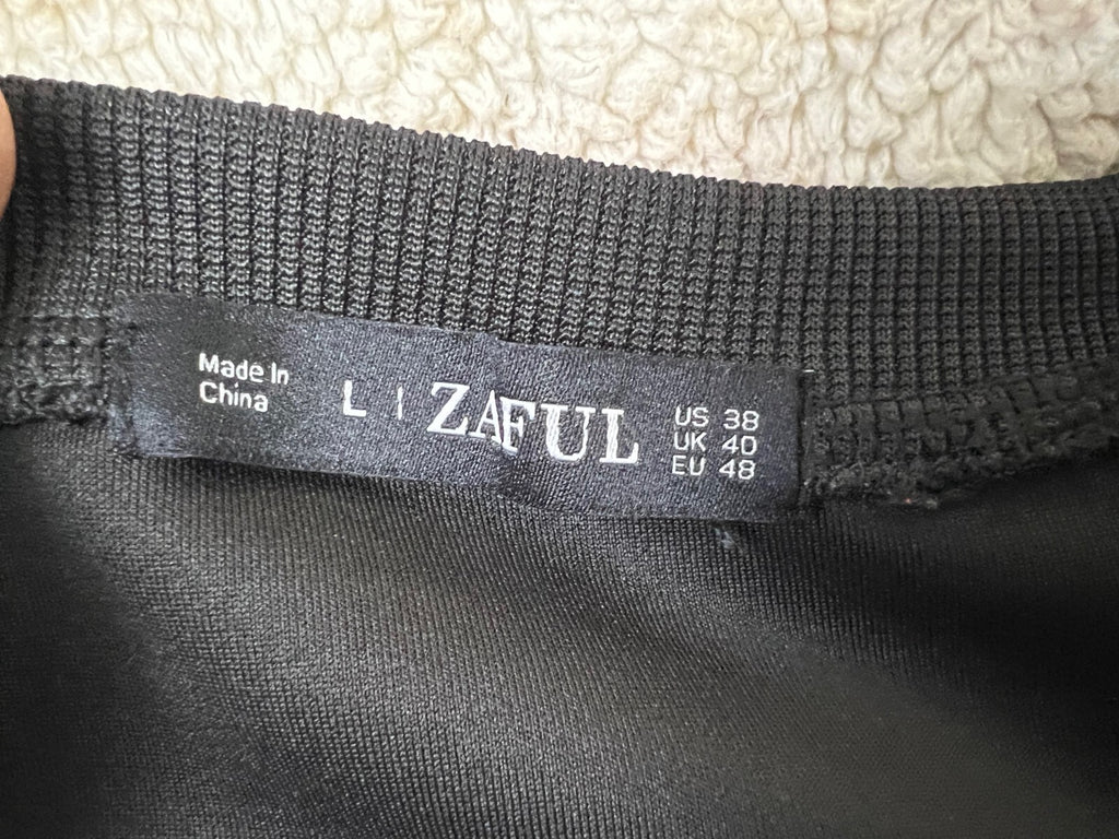 Zaful Large Soft Graphic Sweatshirt Creshock Chinese Pug Koi Bream Thlio Life