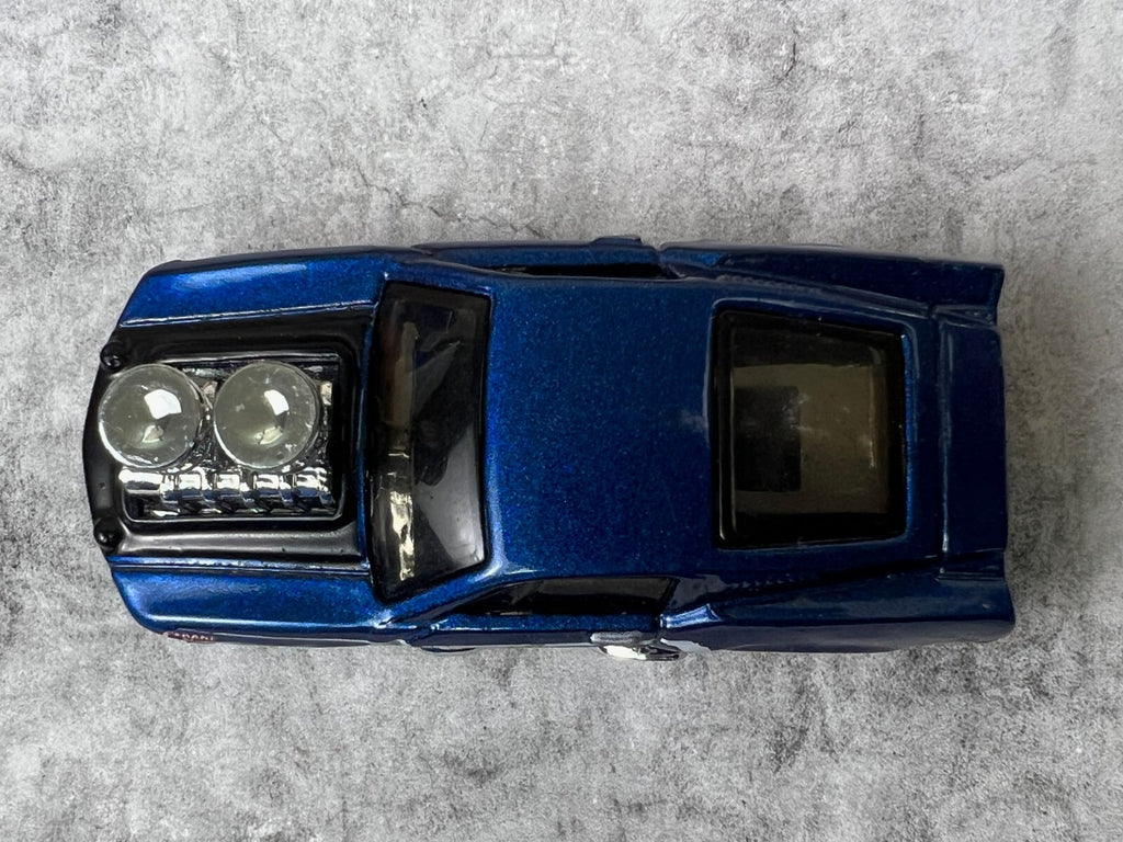 🐎🐎🐎Hot Wheels First Editions 1968 Mustang Tooned 1968 Mustang Blue C9🐎🐎🐎