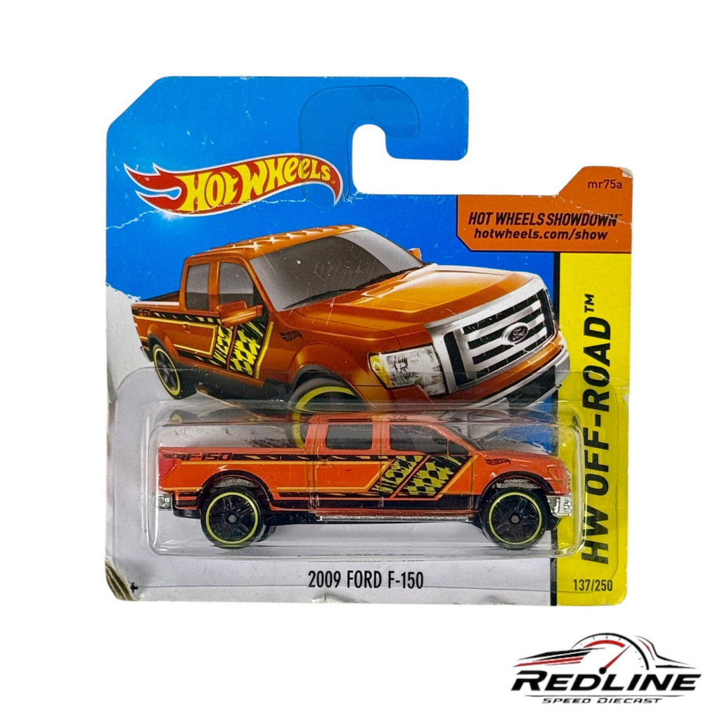 🇺🇸Hot Wheels HW Off-Road 2009 Ford F-150 137/250  ORANGE H6🇺🇸