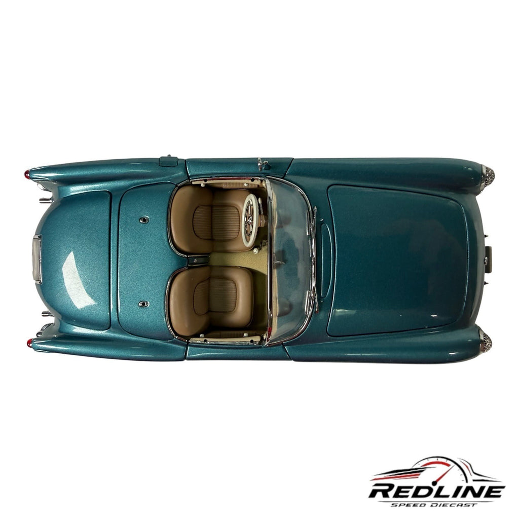 🇺🇸Danbury Mint 1954 Corvette Convertible Blue 1:24 C2🇺🇸