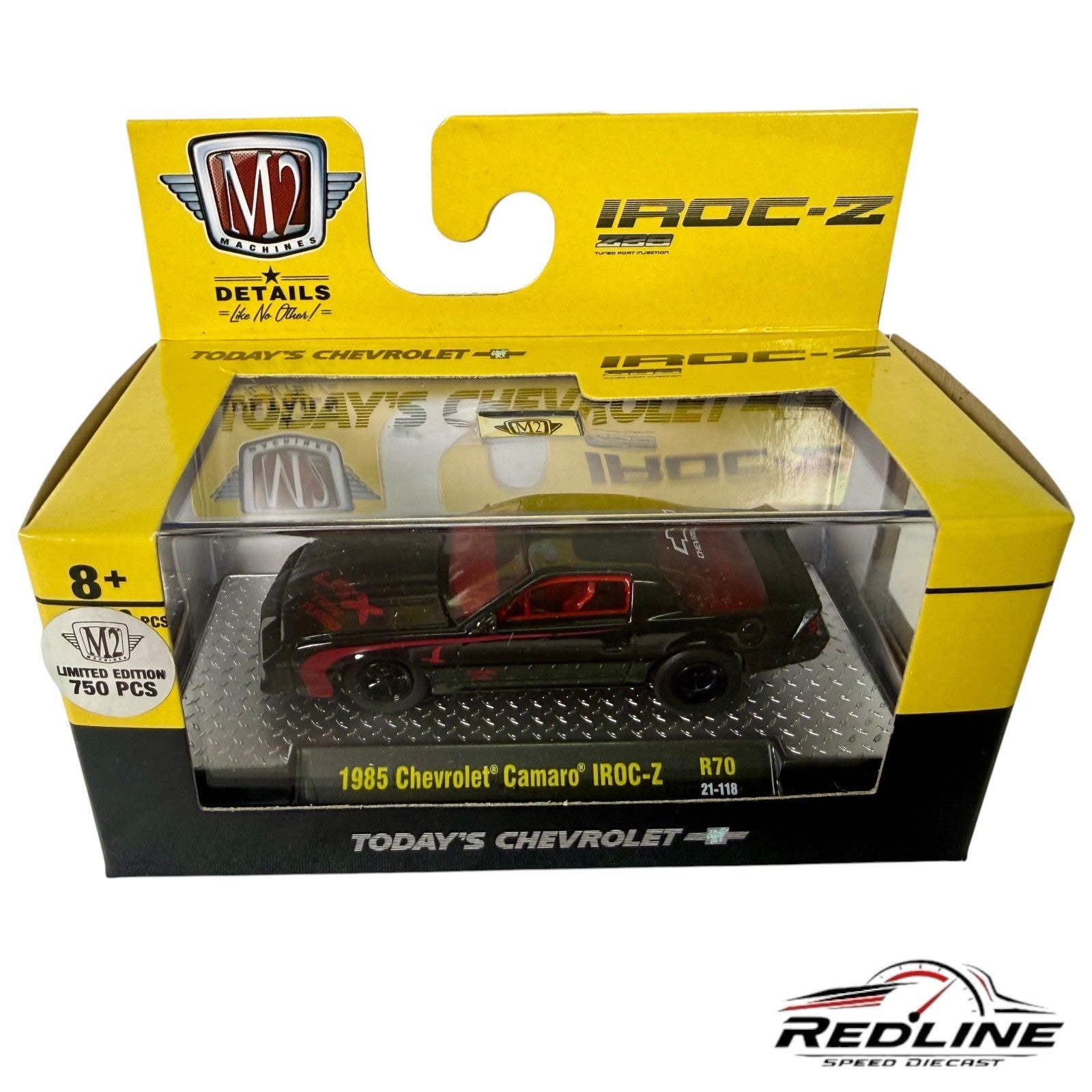 🇺🇸M2 Machines 1985 Chevrolet Camaro IROC-Z R70 21-118 1:64 CHASE H15🇺🇸