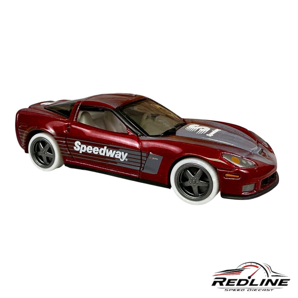 🇺🇸🇺🇸Auto World Speedway 2010 Chevy Corvette Z06 Ultra Red Chase C20🇺🇸🇺🇸