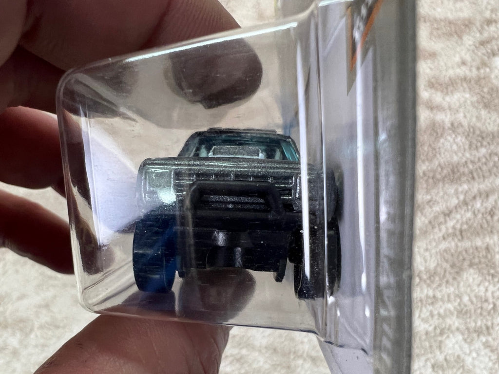 🔥🔥🔥Hot Wheels #64 '87 Dodge D100 Metalflake Gray HW Baja Blazers HW19🔥🔥🔥
