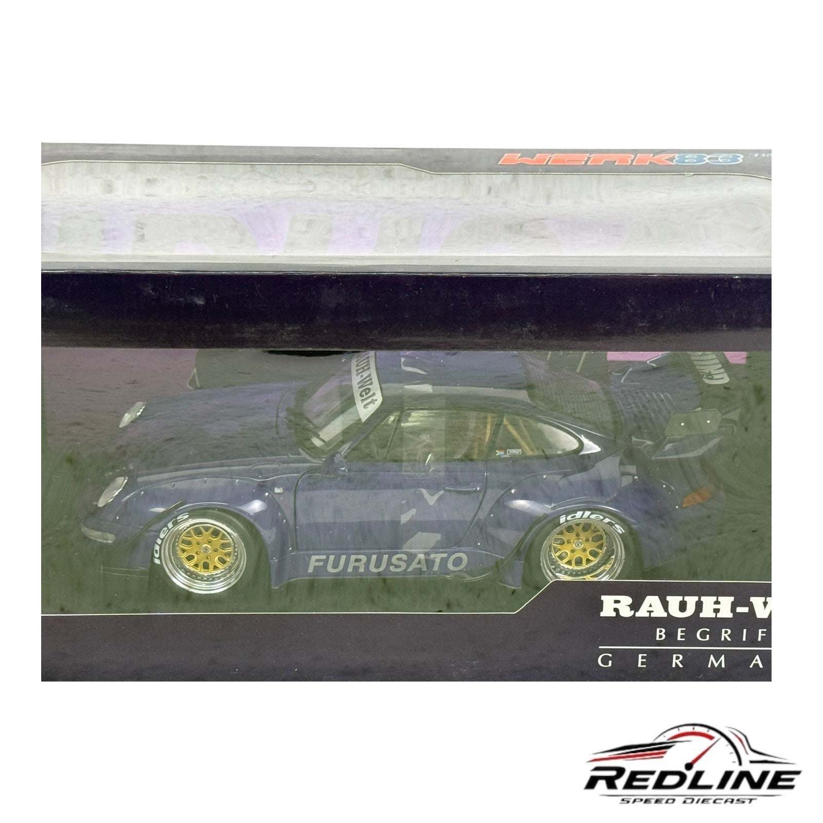🇩🇪Werk83 Porsche 911 (993) RWB Rauh-Welt Furusato Sidney Hoffman 1:18 A1🇩🇪